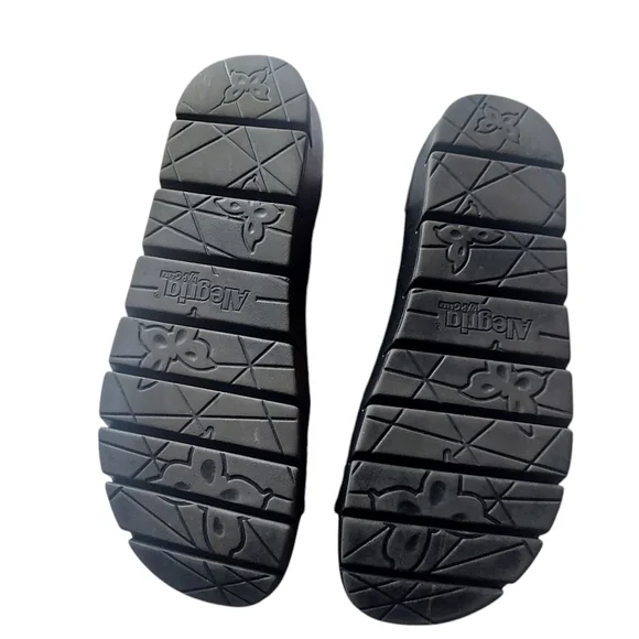 42/11 Alergria Black Floral Sandals‎ - Picture 6 of 9